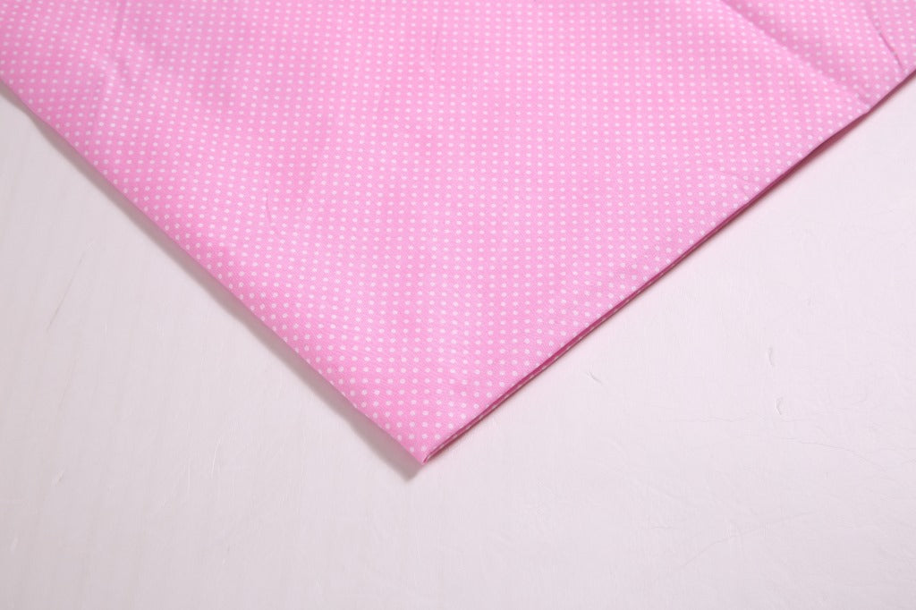 Floral Polyester Fabric - Craft & Craft by the Yard - PinkRed
