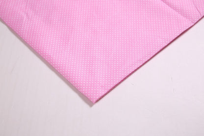 Floral Polyester Fabric - Craft & Craft by the Yard - PinkRed