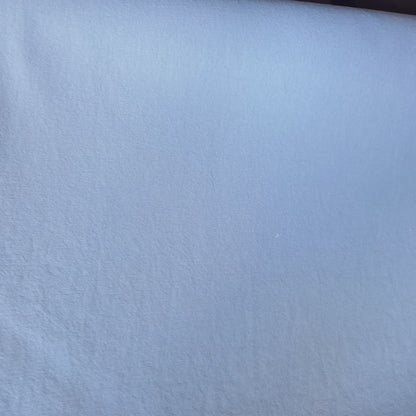 Heavy Linen Cotton Fabric, Solid, 55 in Wide - Blue Grey
