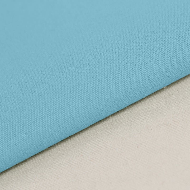 Heavy Cotton Canvas Fabric, 8oz Plain Weave for Bags & Upholstery - Sky Blue 8#