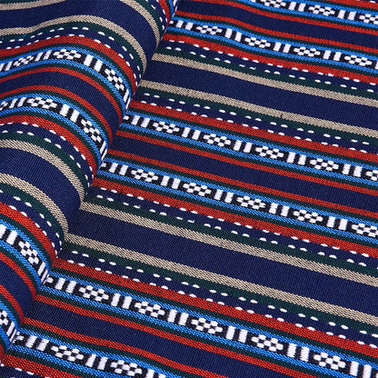 Ethnic Cotton Linen Tablecloth Fabric, Vintage Woven for Home Decor - 29#