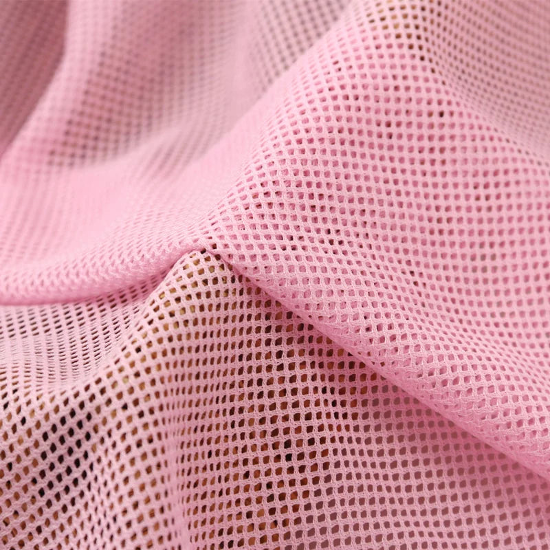 Dense Mesh Net Fabric, Mosquito & Lining, for Curtains, Linings & Baby Gloves - Pink