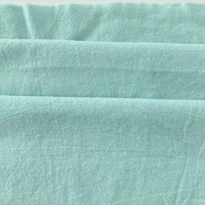 Polyester Crinkle Mint Fabric, for Tops & Table Linens