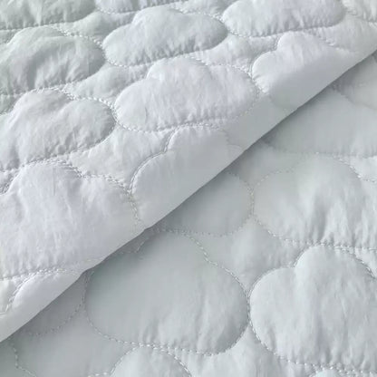 Cloud Quilted Fabric, Plush for Apparel & DIY, 51 in Wide