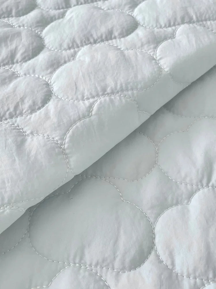 Cloud Quilted Fabric, Plush for Apparel & DIY, 51 in Wide