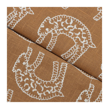 Leopard Embroidery Fabric, for Jackets, 47 in Wide
