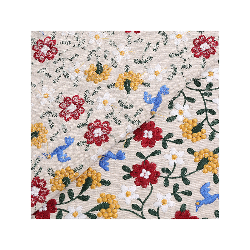 Hummingbird Garden Embroidered - 4