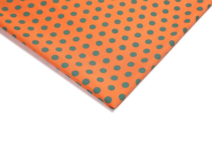 Diagonal Dot Polyester Fabric, Twill-Spot Cloth for Outdoor Apparel - Orange
