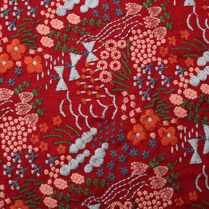 Floral Garden Embroidered - 2