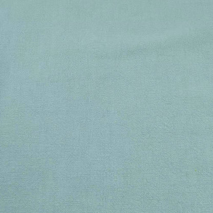 Heavy Linen Cotton Fabric, Solid, 55 in Wide - Azure