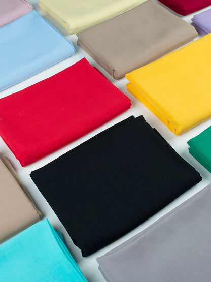 Rayon Fabric, Soft Plain Solid, for Baby Sleepwear, Dresses & Summer Wear