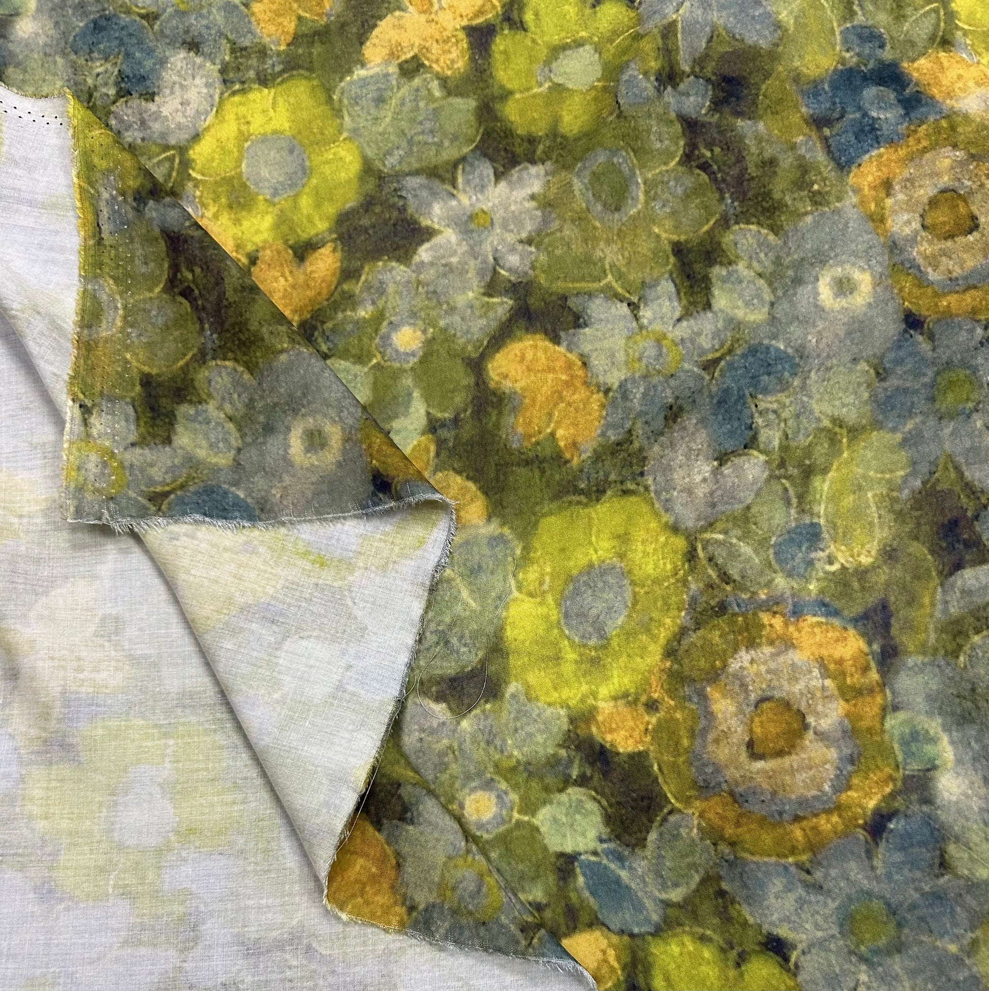 Rayon Fabric, Monet Morandi Floral, for Dresses & Pants