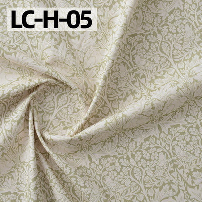 Floral Cotton Plain Fabric - Shirt & Dress by the Yard - LC-H-05