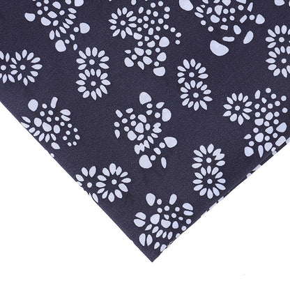 Brushed Pongee Floral Fabric, Vintage Ethnic Cloth for Table & Backdrop - Style 4