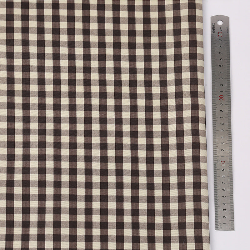 Floral Polyester Fabric - Home Decor & Craft by the Yard - Brown