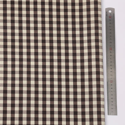 Floral Polyester Fabric - Home Decor & Craft by the Yard - Brown