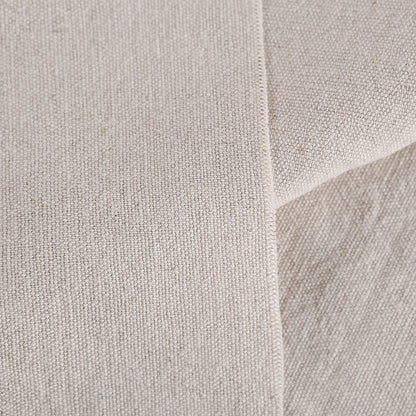 Heavy Linen Cotton Fabric, Solid, 55 in Wide