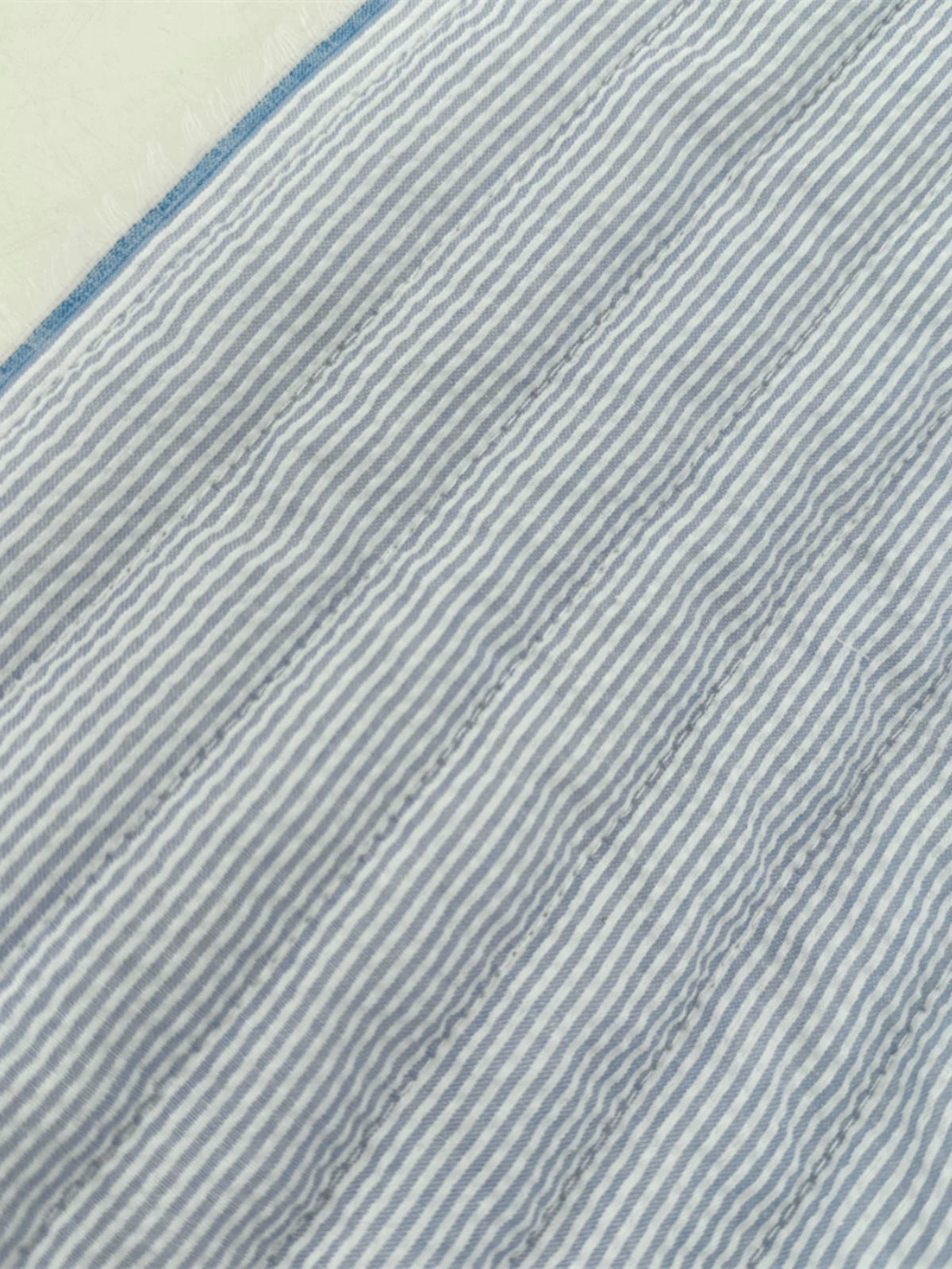 Quilted Polyester Stripe Fabric, for Bags & Pouches