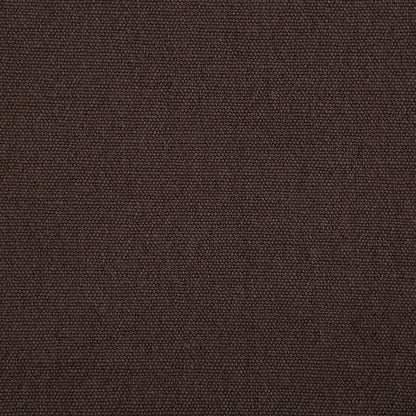 Heavy Linen Cotton Fabric, Solid, 55 in Wide - Deep Coffee