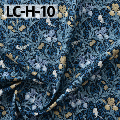 Floral Cotton Plain Fabric - Shirt & Dress by the Yard - LC-H-10