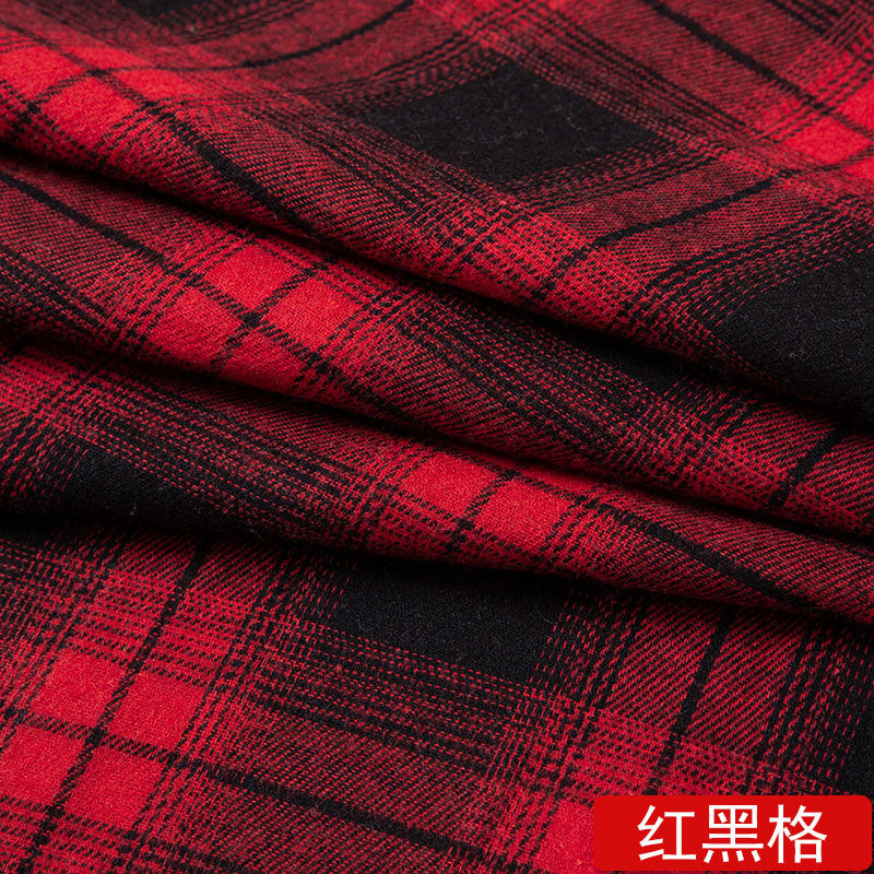 Plaid Flannel - Black White