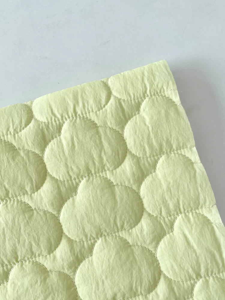 Cloud Quilted Fabric, Plush for Apparel & DIY, 51 in Wide