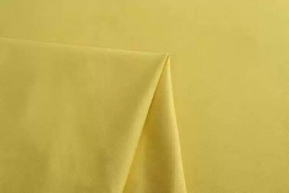Lightweight Suede Fabric, Soft Brushed Polyester for Bags & Apparel - Yellow