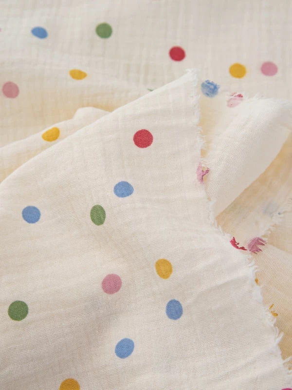 Cotton Double Gauze Fabric, for Baby Blankets & Bibs