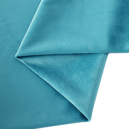 Thickened Velvet Fabric, 17 Colors for Sofa Covers, Curtains & Pillows - Tiffany Blue