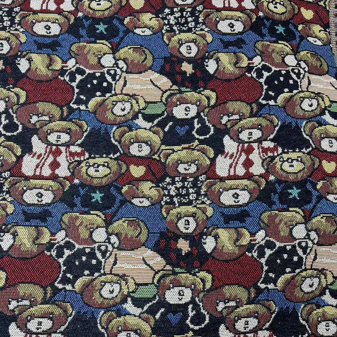 Oil-Painting Style Jacquard Fabric, Woven Cloth for Bags, Shoes & Decor - Oil Painting 8