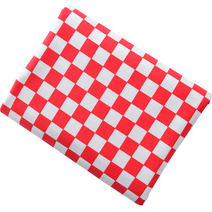 Plaid Cotton Fabric, Gingham Check Cloth for DIY & Bedding