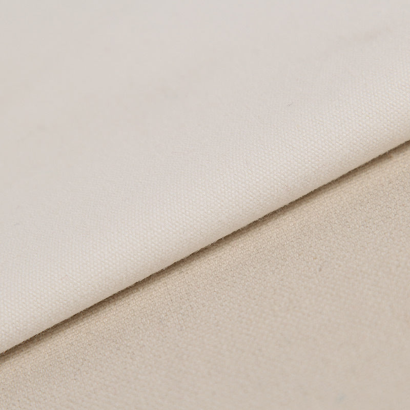 Heavy Cotton Canvas Fabric, 8oz Plain Weave for Bags & Upholstery - Natural White 2#