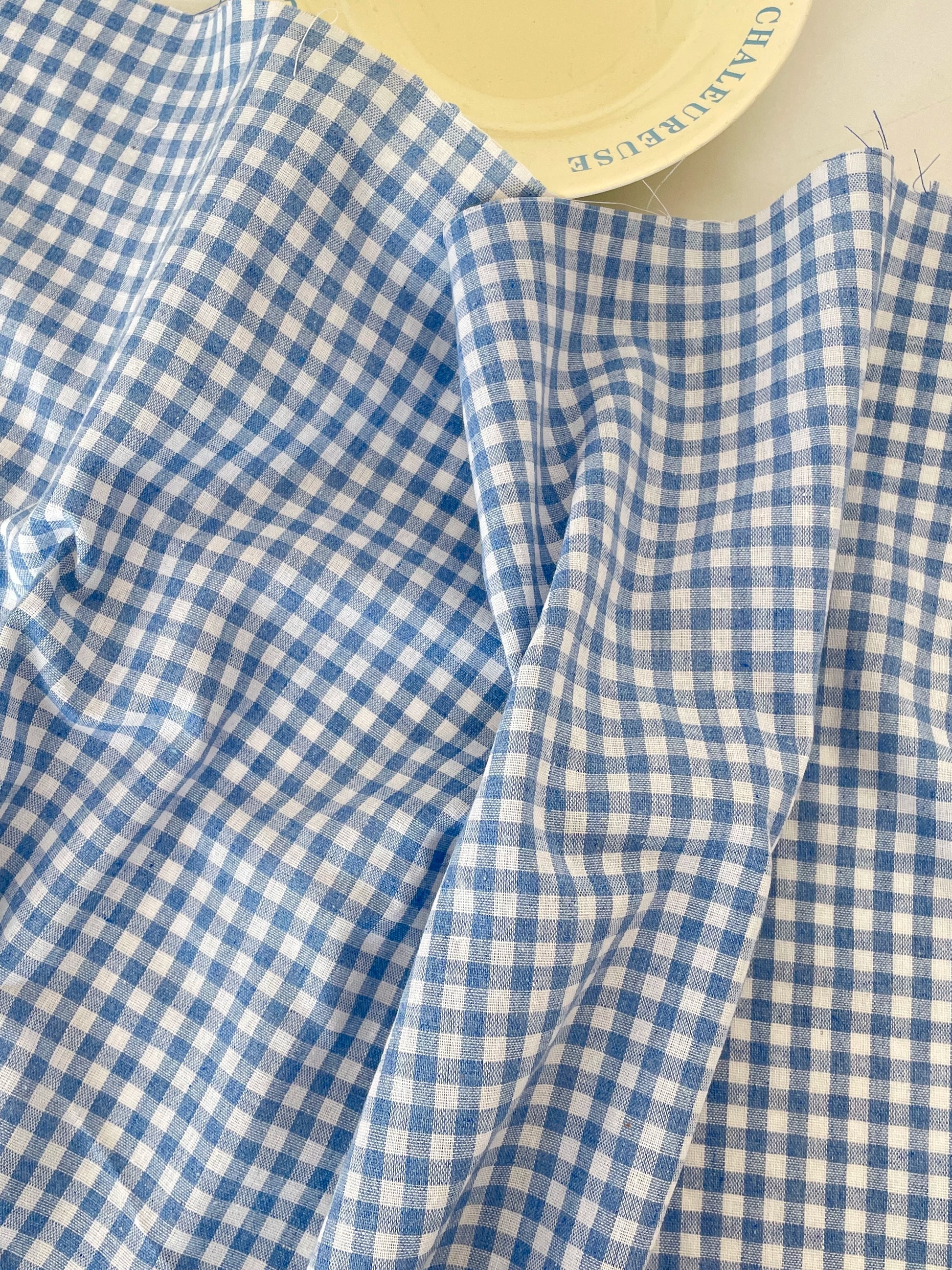 Cotton Gingham Check Fabric, for Shirts & Cushions