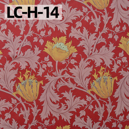 Floral Cotton Plain Fabric - Shirt & Dress by the Yard - LC-H-14