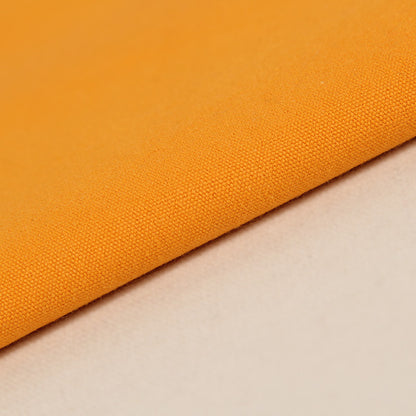 Heavy Cotton Canvas Fabric, 8oz Plain Weave for Bags & Upholstery - Goose Egg Yellow 55#