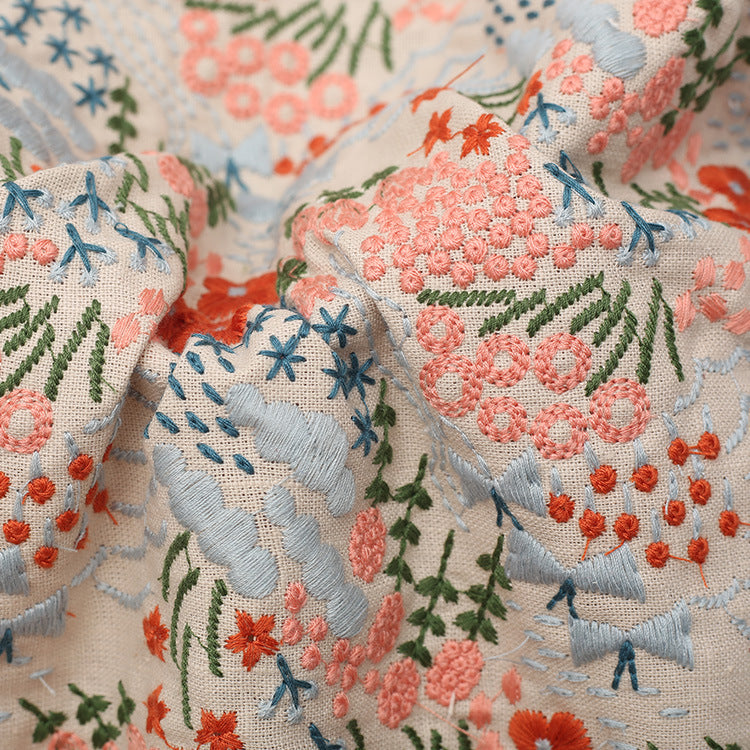Floral Garden Embroidered - 4