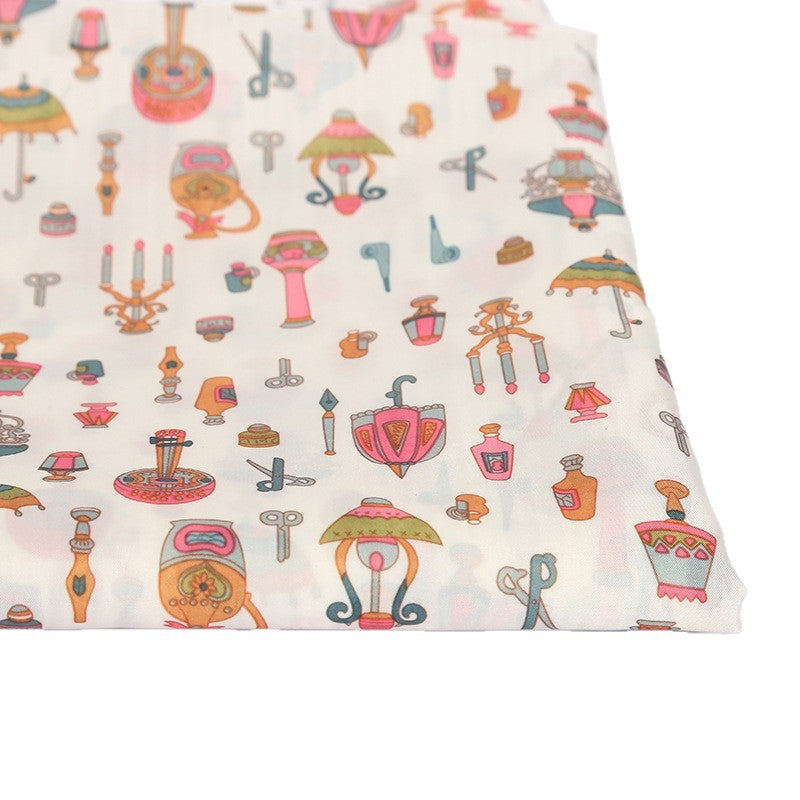 Polyester Cartoon Print Fabric, for Kids' Bags & Storage