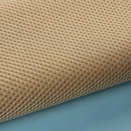 3D Mesh Fabric, Breathable 3-Layer, for Crib Rails, Sofa Covers & Sneakers - Cream Yellow