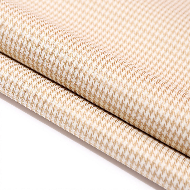 Houndstooth Stretch Fabric By The Yard | 3 Colors, 59" Wide, 2-Way Stretch for Sofa Covers & Jackets