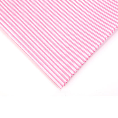 Stripe Polyester Fabric - Bags & Craft by the Yard - Dusty Pink