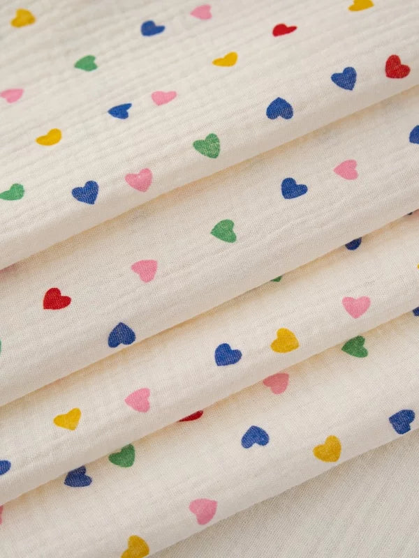 Cotton Double Gauze Fabric, for Baby Layering Pieces