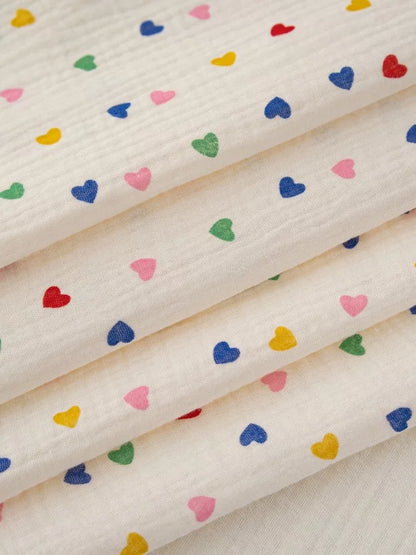 Cotton Double Gauze Fabric, for Baby Layering Pieces