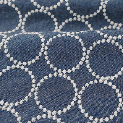Ramie Cotton Embroidery Fabric, 55 in Wide