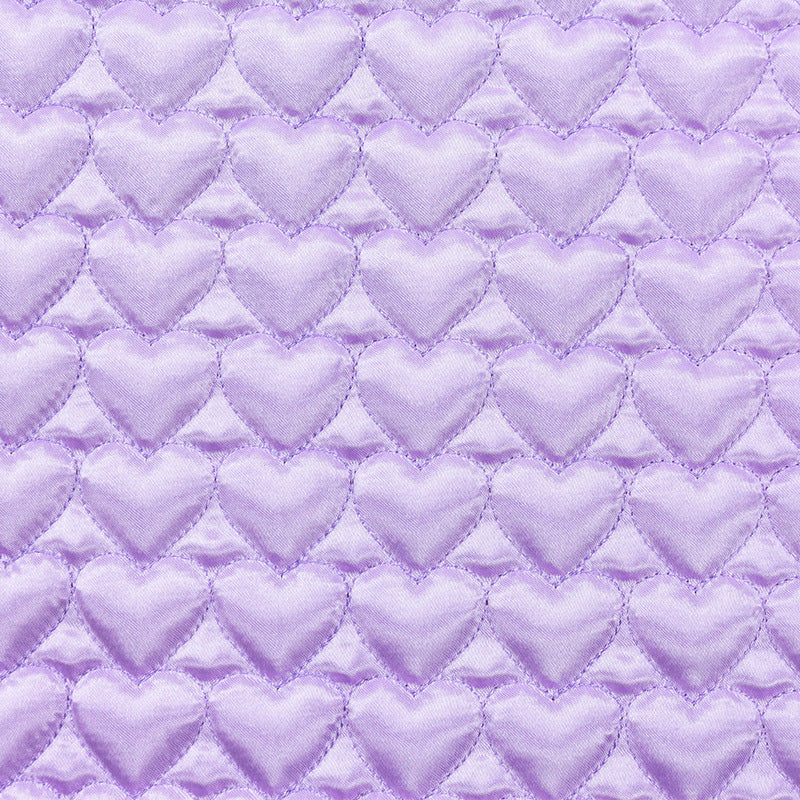Heart Quilted Satin - 7