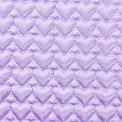 Heart Quilted Satin - 7