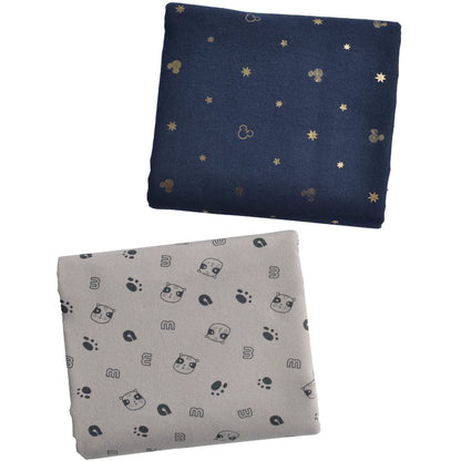 Brushed Cotton Flannel Fabric, Kids Prints, for Kids' Wear, Pajamas & DIY