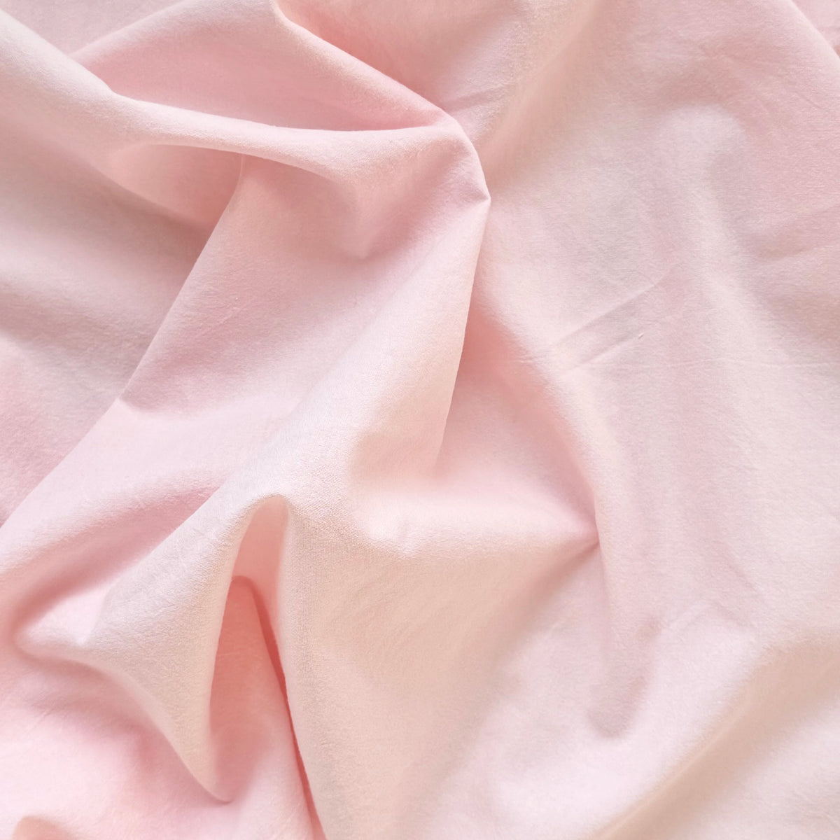 High-Density Cotton Fabric, Plain Weave, 59 in Wide - Pink