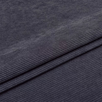 Stretch Corduroy Fabric, 22 Colors for Shirts, Trousers & Sofa Covers - Dark Grey