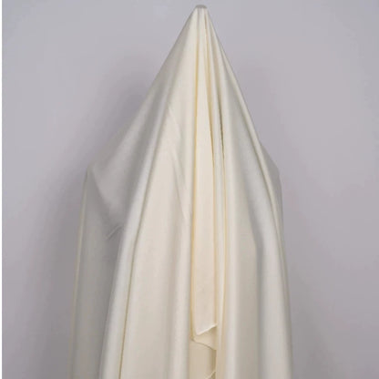 High-Stretch Satin Chiffon Fabric, 9 Colors for Loungewear, Shirts & Sleepwear - Beige