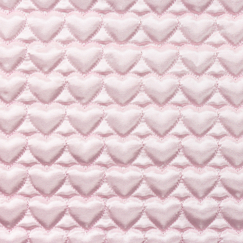 Heart Quilted Satin - 5